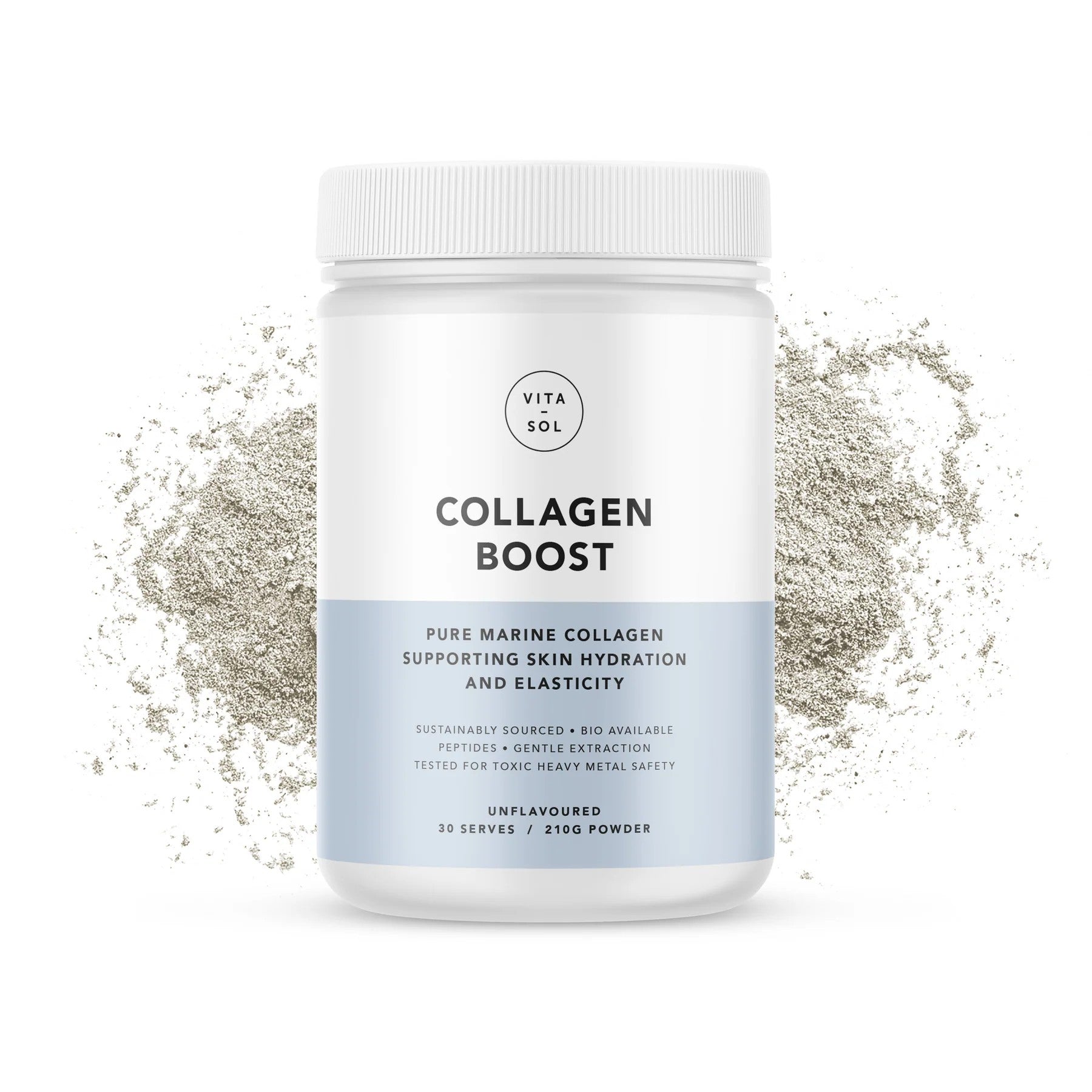 VITA-SOL Collagen Boost Ingestible Skin Support 210g