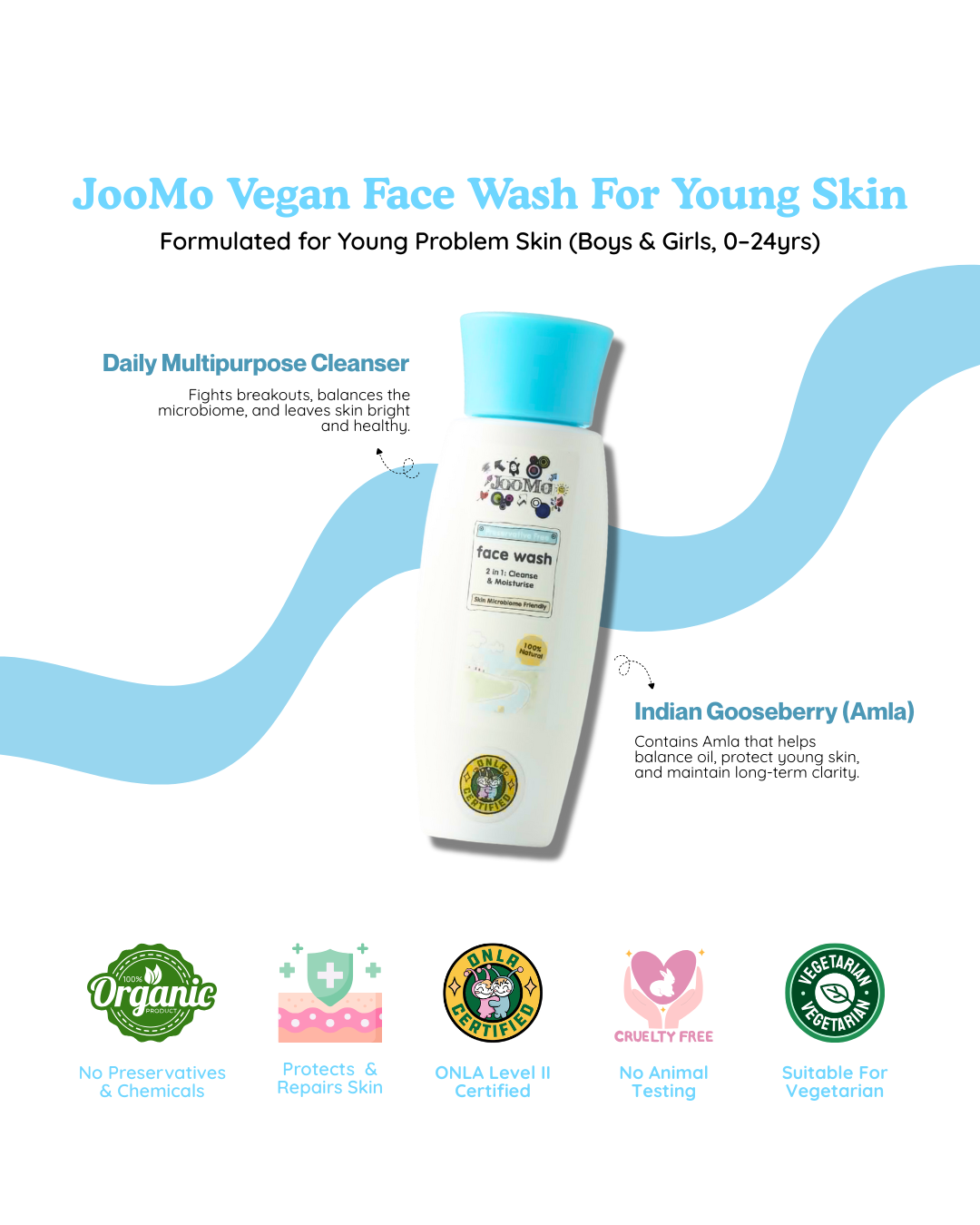 JOOMO Youth Mini Face Wash 100ml