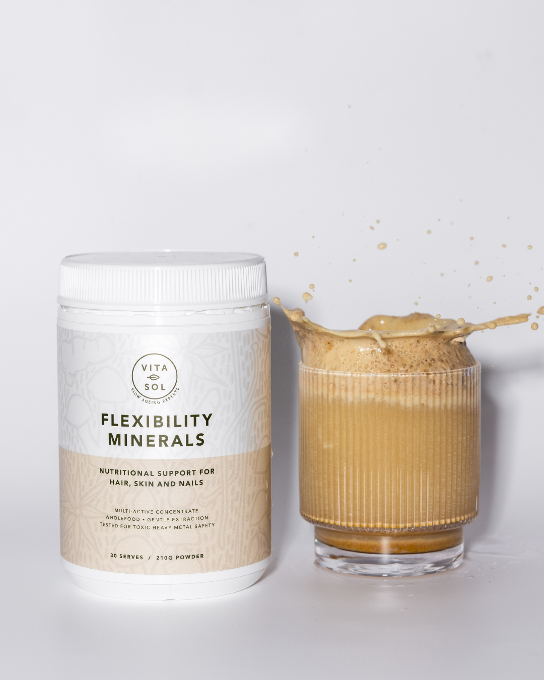 VITA-SOL Flexibility Minerals Ingestible Skin Support 210g