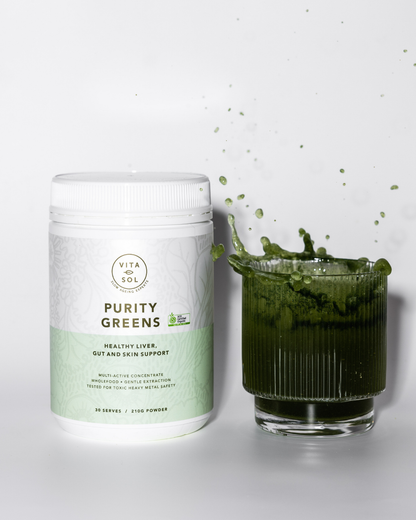 VITA-SOL Purity Greens Ingestible Skin Support 210g