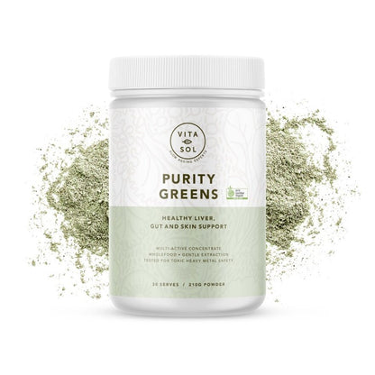 VITA-SOL Purity Greens Ingestible Skin Support 210g